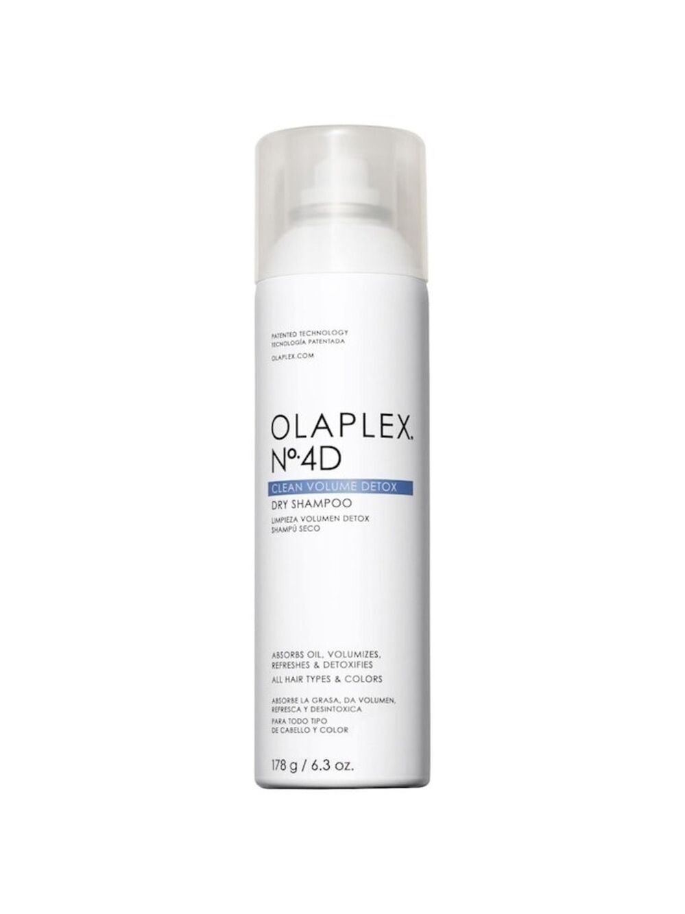 Olaplex 
No.4D Clean Volume Weightless Oil-Absorption Detox Dry Shampoo